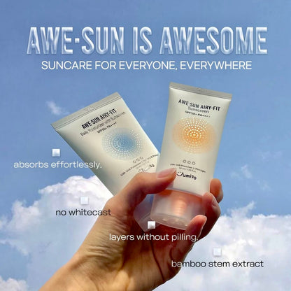 JUMISO Awe·Sun Airy-Fit Sunscreen SPF50+ PA++++ 50ml