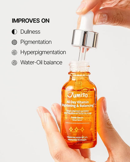 JUMISO All Day Vitamin Brightening & Balancing Serum 30ml