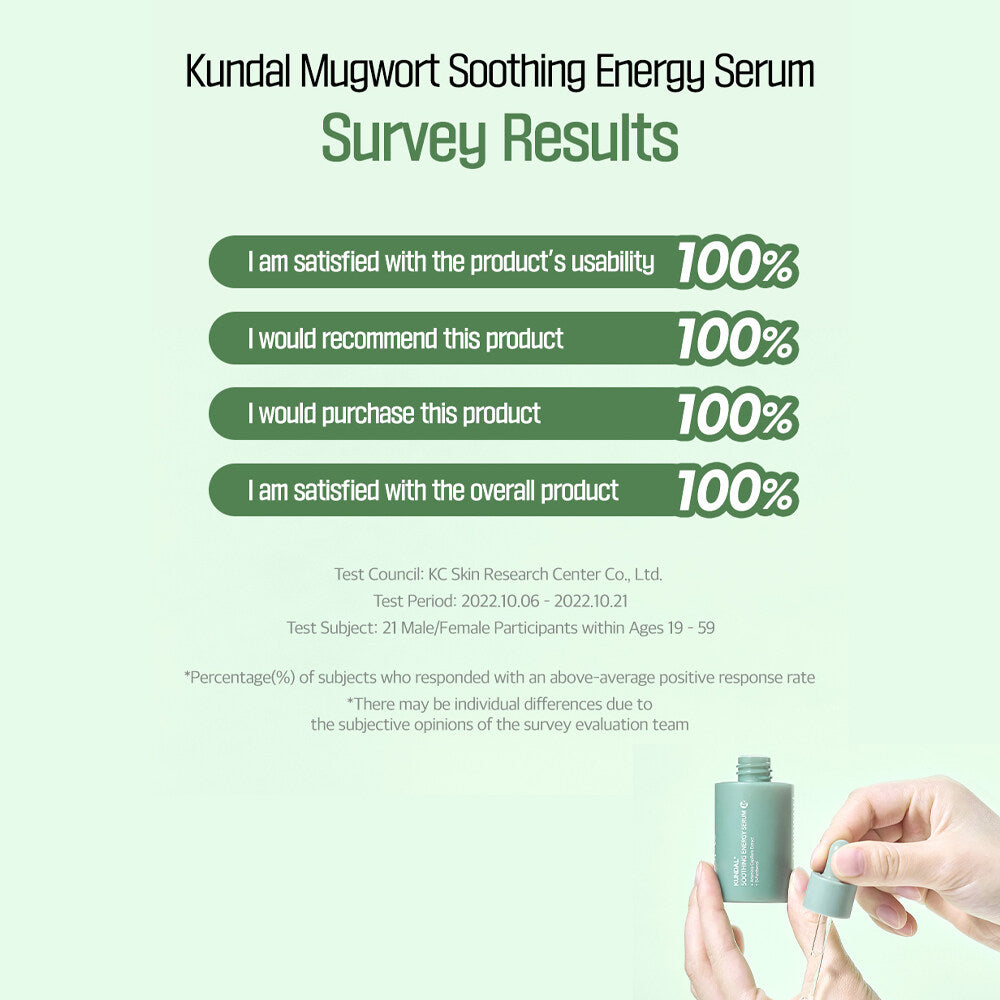 KUNDAL Mugwort Soothing Energy Serum 30ml