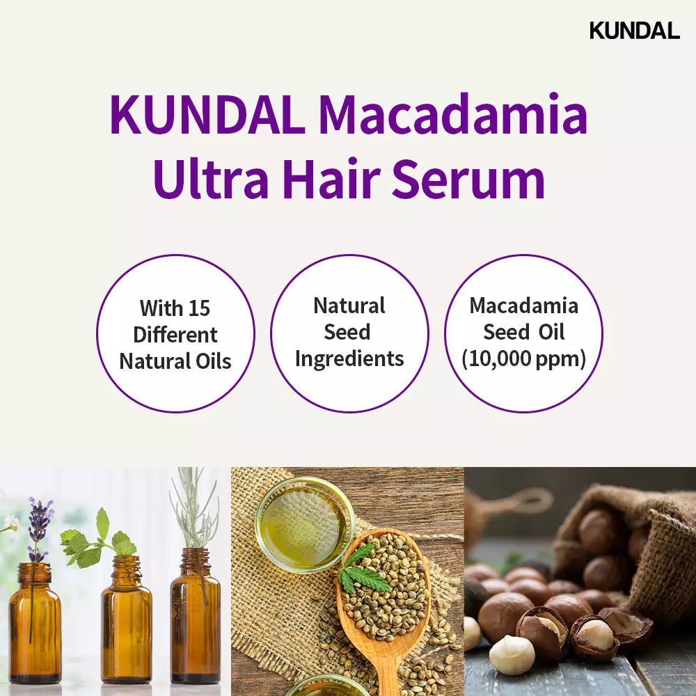 KUNDAL Macadamia Ultra Hair Serum 100ml