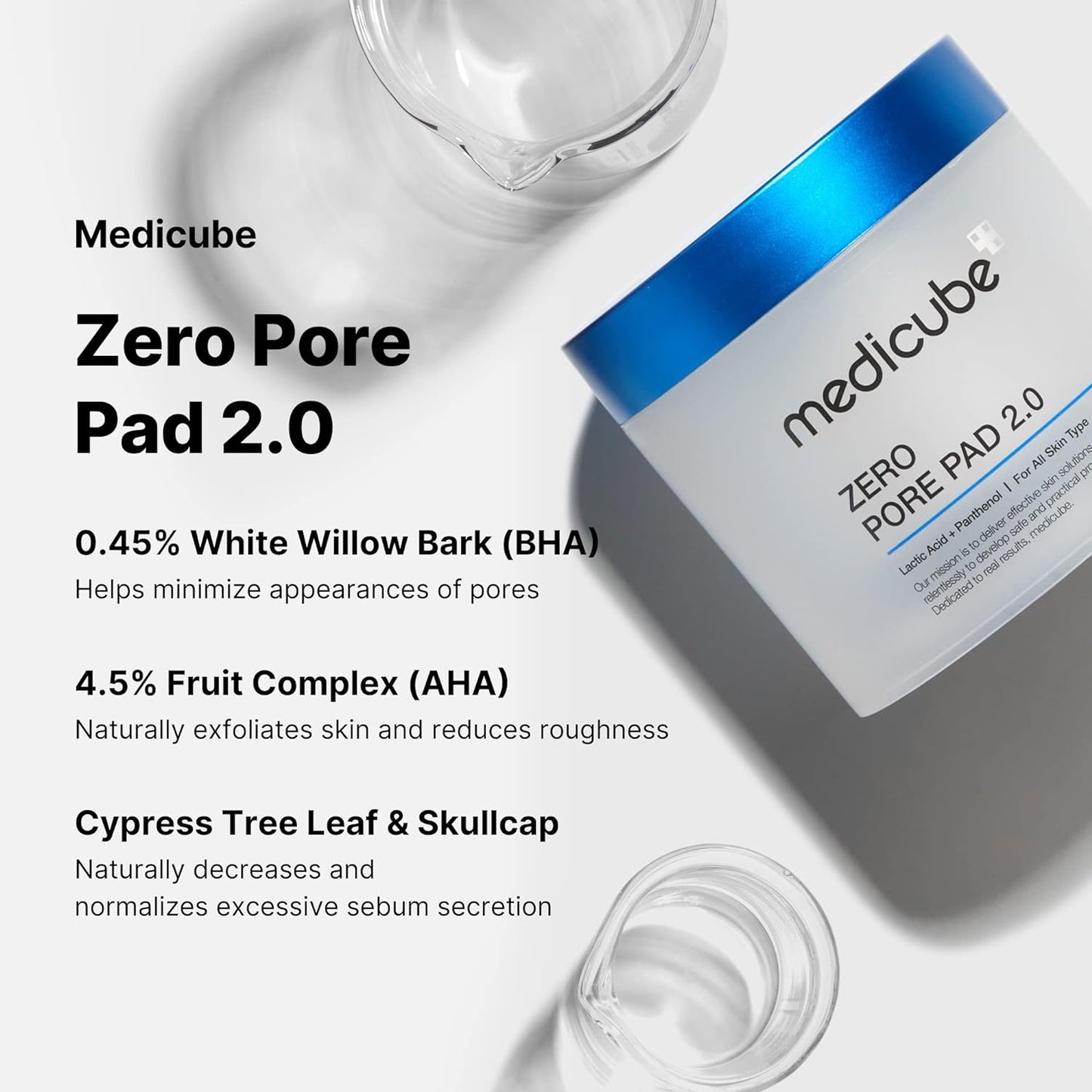 MEDICUBE Zero Pore Pad 2.0 (155g)