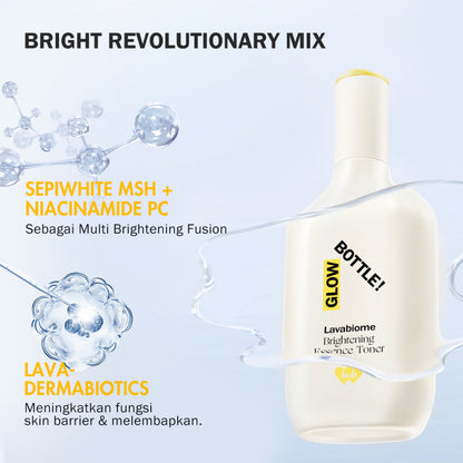 BARENBLISS Glow Bottle! Lavabiome Brightening Essence Toner 100ml