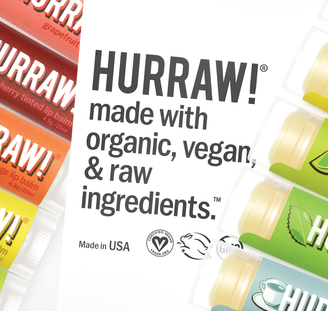 HURRAW! Vegan Lip Balm 4.8g