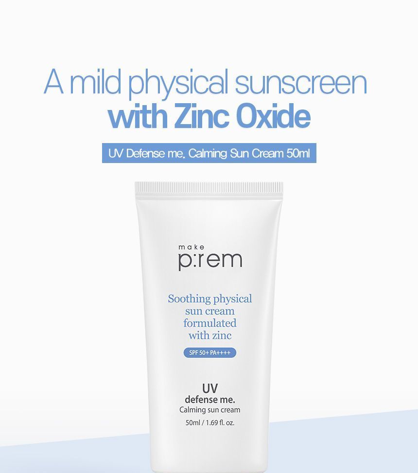 MAKE PREM UV Defence Me. Calming Sun Cream 50ml