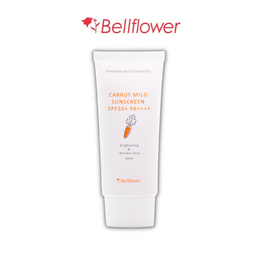 BELLFLOWER Carrot Mild Sunscreen SPF50+/PA++++ 50ml