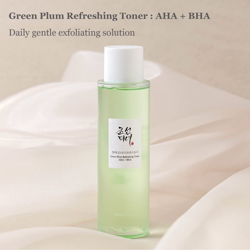 Beauty Of Joseon Green Plum Refreshing Toner: AHA + BHA 150ml