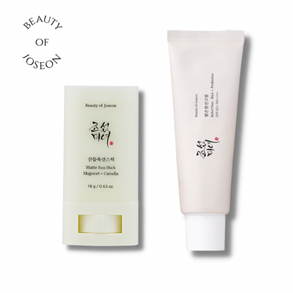 Beauty Of Joseon Relief Sunscreen 50ml + Matte Sun Stick 18g (Bundle Set)