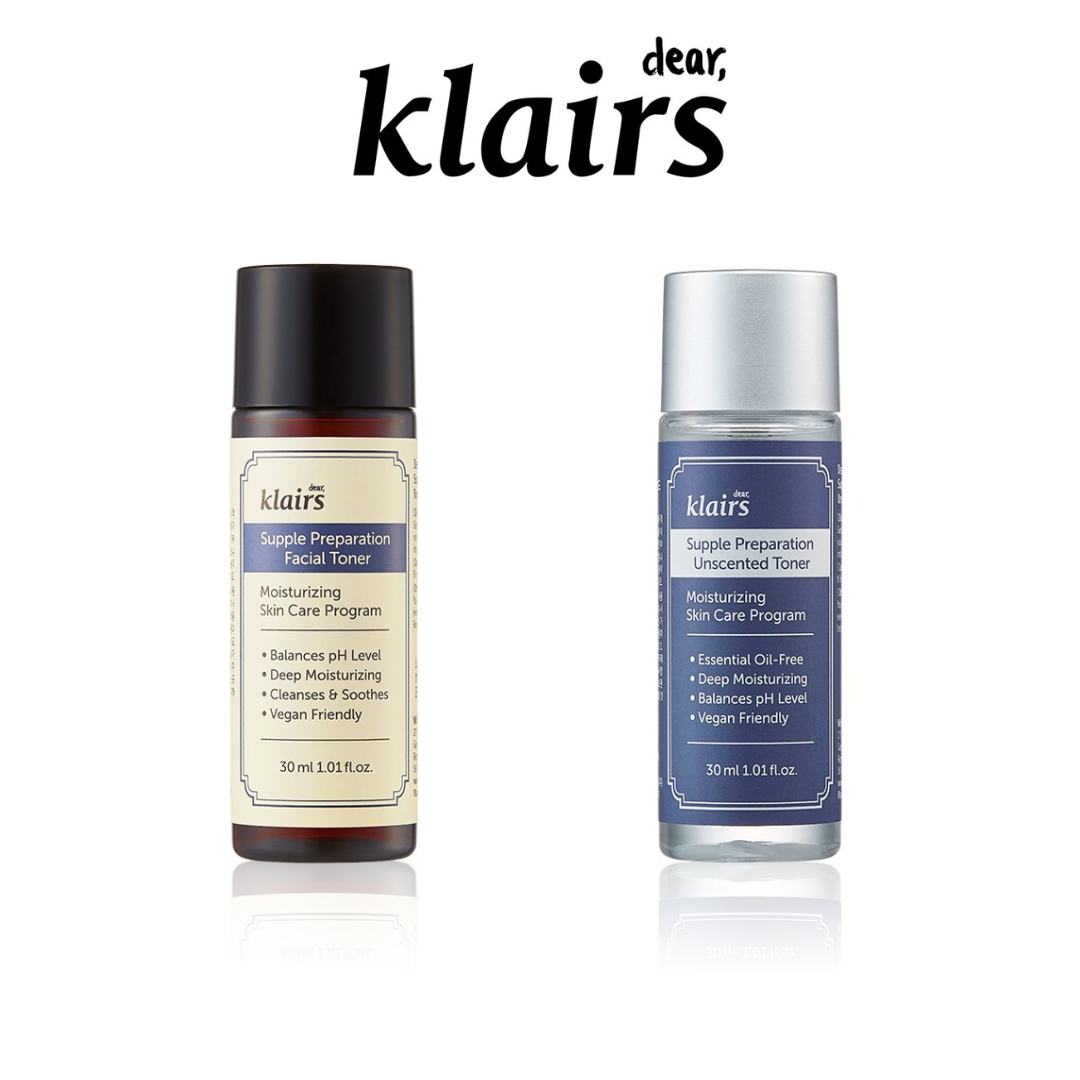 Dear, Klairs Supple Preparation Facial Toner/Unscented Toner Miniature 30ml