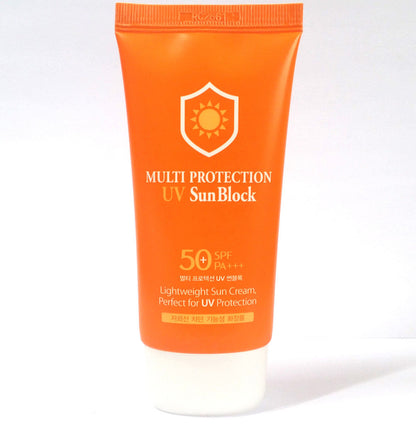 3W CLINIC Intensive UV Sunblock Cream SPF50+ PA+++ (70ml) / Multi Protection UV Sunblock Cream SPF50+ PA+++ (70ml)