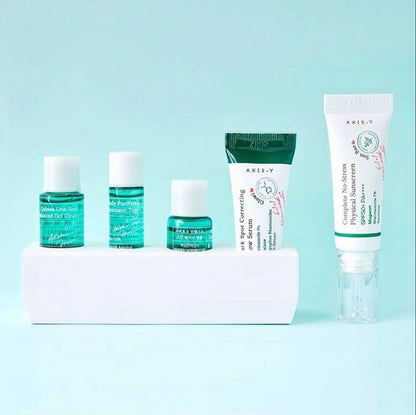 AXIS-Y THE MINI SAMPLE / TRIAL SKINCARE SET