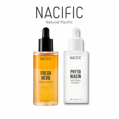 NACIFIC Fresh Herb Origin Serum 50ml / Phyto Niacin Brightening Essence 50ml